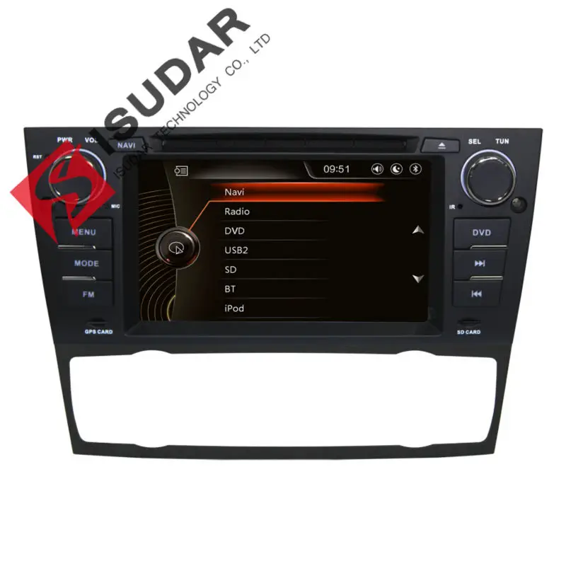Isudar Автомагнитола 1 Din с 7 Дюймовым Экраном для Автомобилей BMW/E90/E91/E92/E93/318/320/325