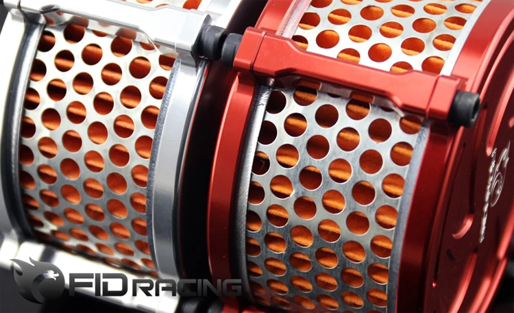 CNC Прецизионный Металлический воздушный фильтр большого потока для LOSI 5IVE T ROVAN ROFUN