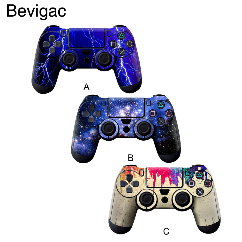 Bevigac 1 шт. для PS4 тонкий Модные Защитная крышка стикеры наклейки Sony PlayStation PS 4