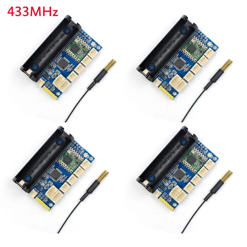 433MHz 4 шт. DIYmall 433/868/915 МГц Lora радио узел V1.0 SX1278 Рола радио модуль ATmega328P RFM98 Беспроводной набор "сделай сам" для Arduino Pro Mini - Комплект: 433MHz