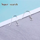 100 шт., гипоаллергенные серьги-Крючки из нержавеющей стали