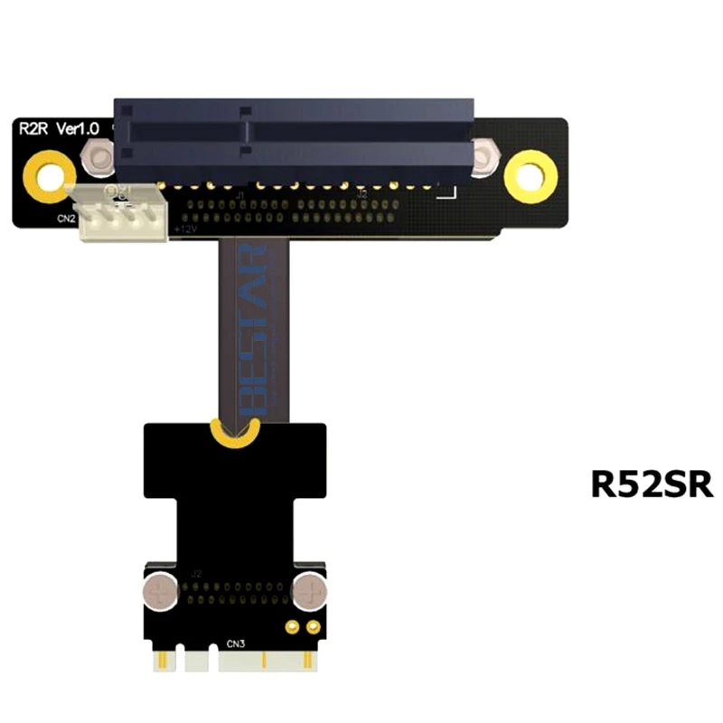 Riser M.2 Wi Fi A.E ключ к PCIe x4 удлинитель адаптер карта Райзер кабель 5 см 80 Gen3.0 A + E M2 для PCI