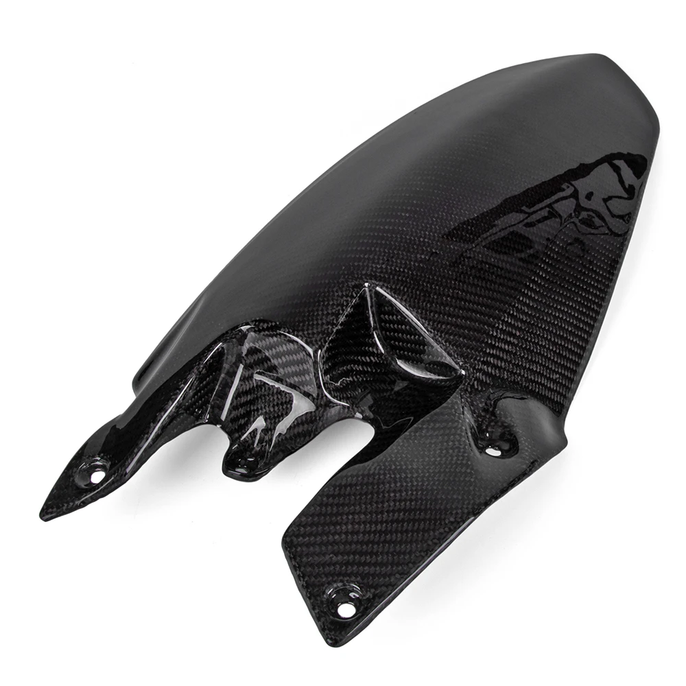 Мотоциклетное заднее крыло из углеродного волокна Hugger Mud Guard для Ducati Streetfight 848 Streetfight S 2012+ Garde Boue Moto Guardabarros