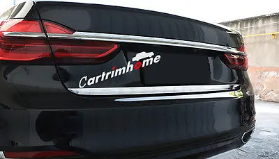 

Steel Rear Tail Gate Molding Cover Trim 1pcs For BMW 7 Series G11 G12 2016 2017