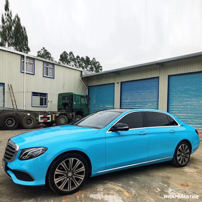Супер глянцевая прозрачная пленка виниловая Автомобильная упаковочная бумага с