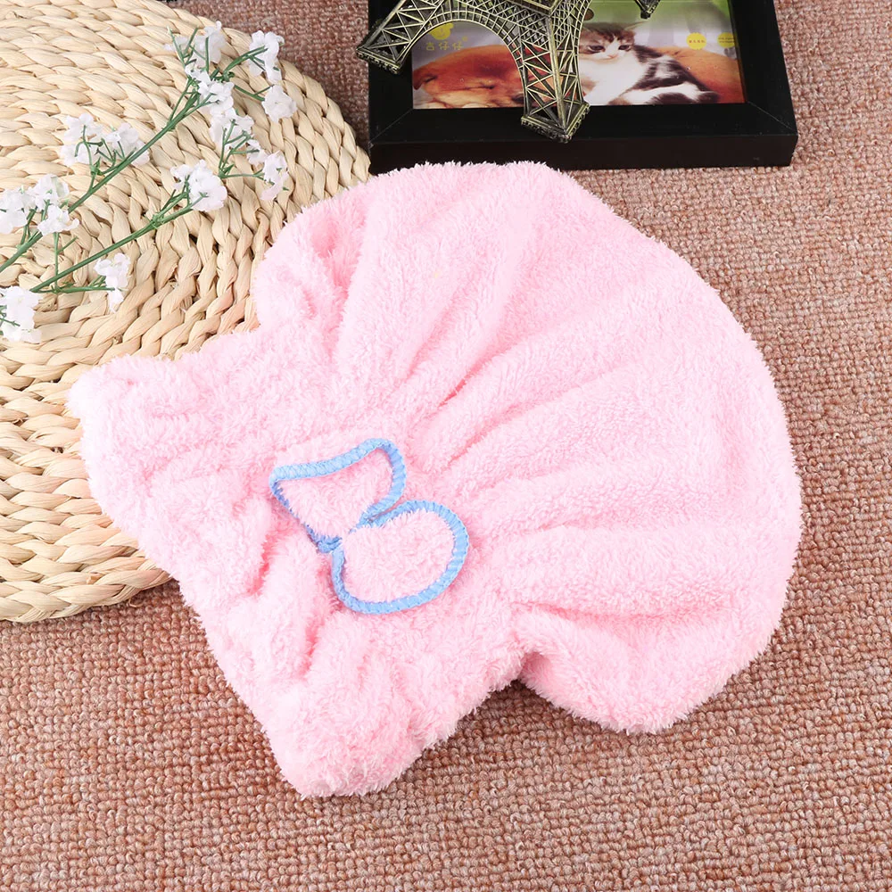 1 шт. Новое Женское полотенце из микрофибры быстросохнущее сушильное тюрбан