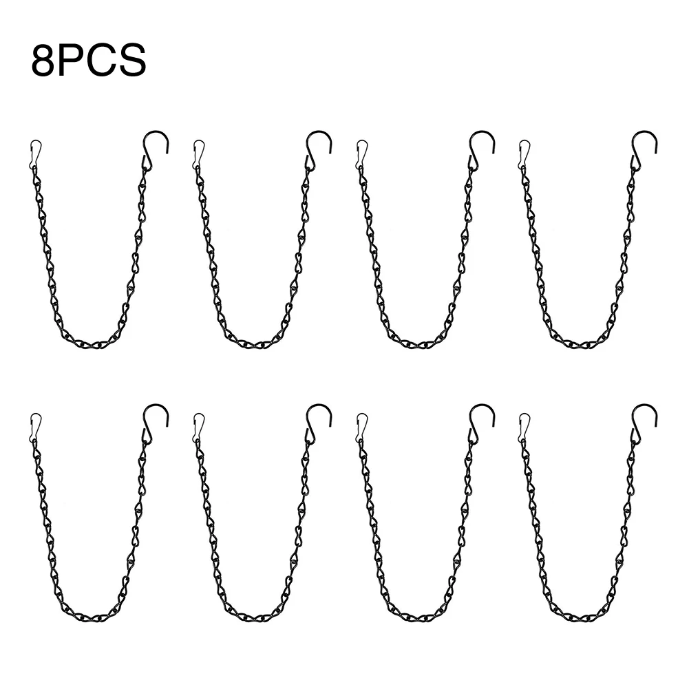 8 шт. садовая корзина износостойкий цветочный горшок кормушка для птиц висячая