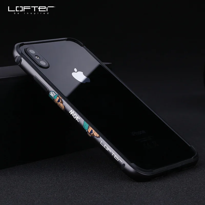 Классный Алюминиевый металлический бампер для Apple iPhone X чехлы телефонов с