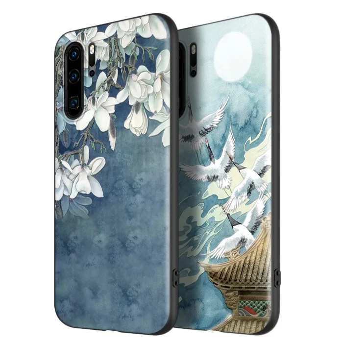 Для huawei P30 Pro Lite Nova 5 Pro 5i 4e 4 P20 3 Honor 20i 10 V20 View 20 чехол 3D рельефный матовый мягкий чехол-накладка Официальный чехол