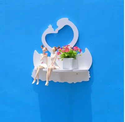 DIY Новые декоративные полки из полой древесины, вешалка для пальто, украшение дома, подвесной стеллаж для хранения, аксессуары для ванной комнаты - Цвет: K