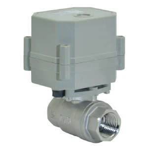 Новый модулирующий шаровой клапан 1 &quotDN25 SS304 dc9 ~ 24 В моторизованный регулирующий