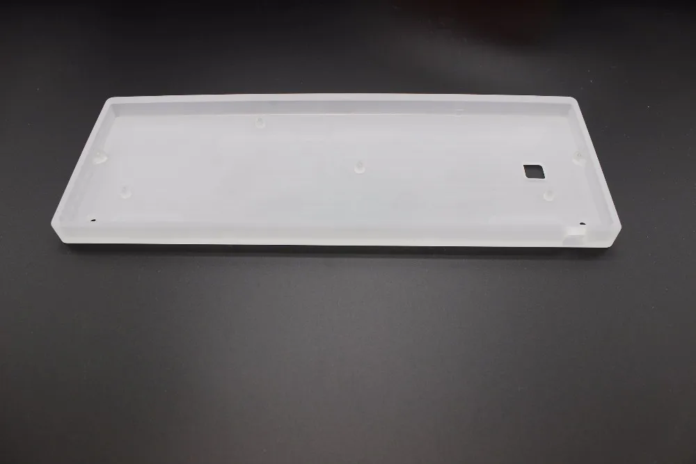 Крутой Джаз акриловый CNC чехол молочный чехол для 60% GH60 мини механическая клавиатура Совместимость Poker2 Pok3r Faceu 60 и т. Д