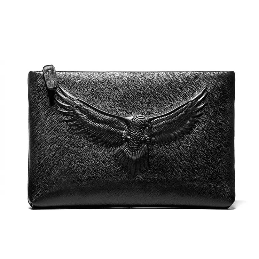 Мужская сумка-кошелек из натуральной кожи вместительная мини-сумка для iPad | Багаж