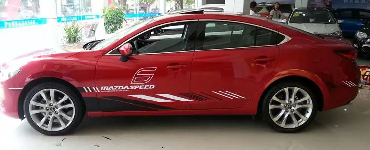 KK Высококачественная наклейка для кузова автомобиля бумага Mazda 3 Axela sedan/hatchback CX-4