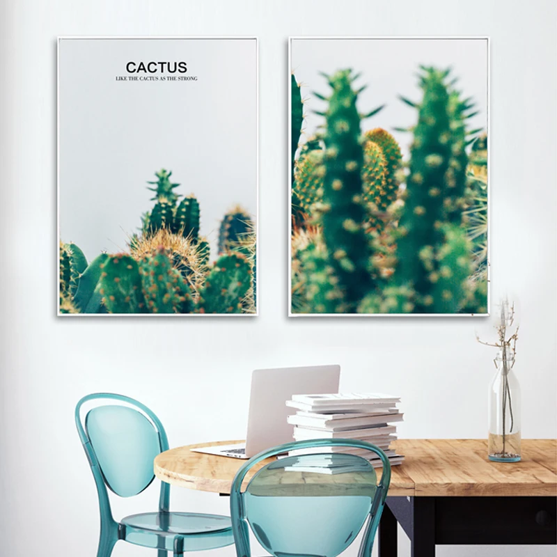 Холст с изображением кактуса холст груши современное художественное полотно для