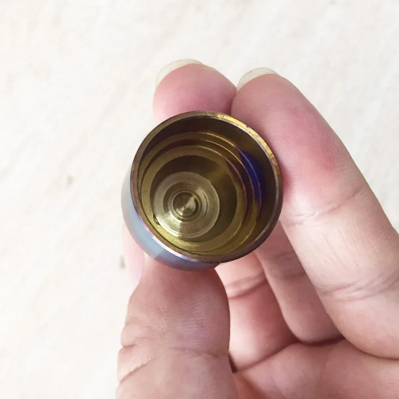 Domeless Titanium гвоздь Carb Cap Rainbow Ti dabber 14 мм 18 прямой меч carb колпачок для ножа Стиль Dab