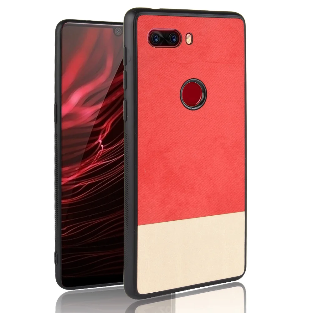 Чехол для ZTE Nubia Z18 роскошный двухцветный чехол из искусственной кожи телефона