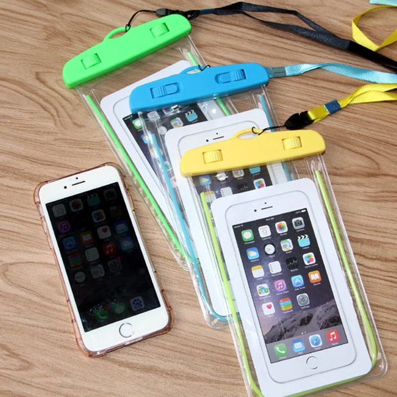 

Universal Waterproof Phone Pouch For iPhone Waterproof Cases For Xiaomi Underwater Light Box Swimming Waterproof Bag For Samsung