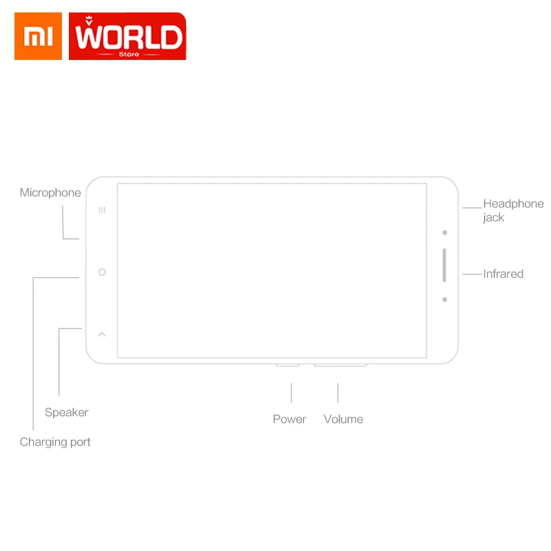 Глобальный Встроенная память оригинальный Xiaomi Redmi 4X3 ГБ Оперативная 32 мобильного