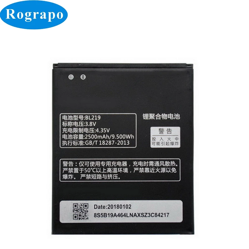 Новый Сменный аккумулятор 2500 мАч BL219 для Lenovo A880 S856 S810t A850 + A889 A890e A916 BL 219 мобильный