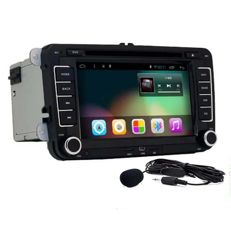7 inch 2 Din Android 8.0 Car DVD Video Player For VW Passat B6 Skoda Octavia Navi GPS Radio Canbus+ 8GB Map | Автомобили и