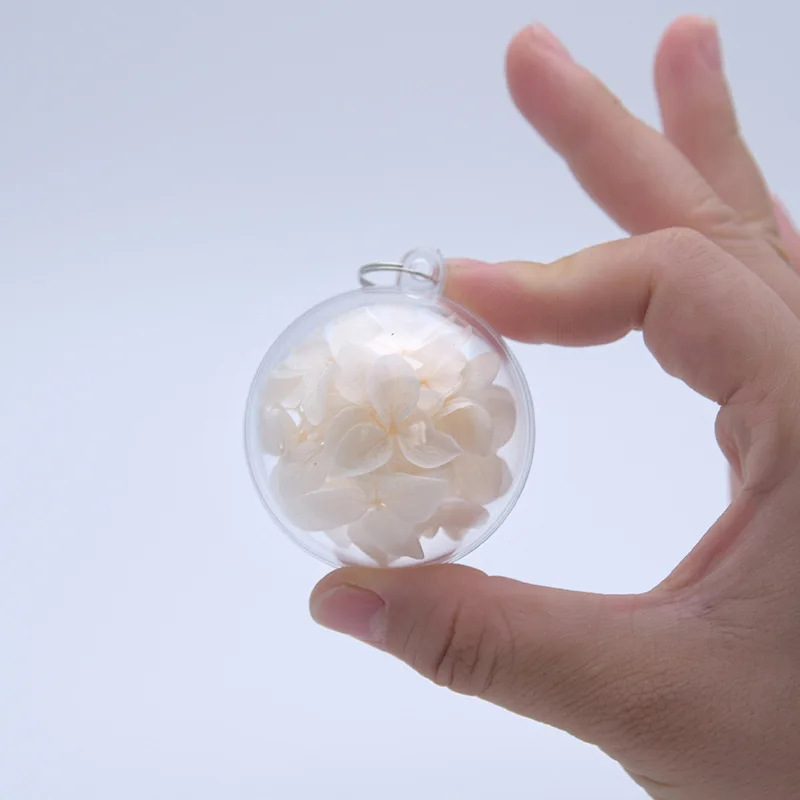 9 Natural Flower Decoration Eternal Flower Creative Key Ring Bag Keychain - Цвет: 9