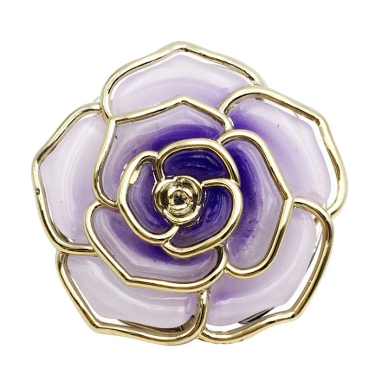 white purple Многоцелевой крюк в форме цветка, подвесной держатель, сумка-тоут, розовый зонтик для вешалок, кошелек, стол, офисная сумка для крючков - Цвет: white purple