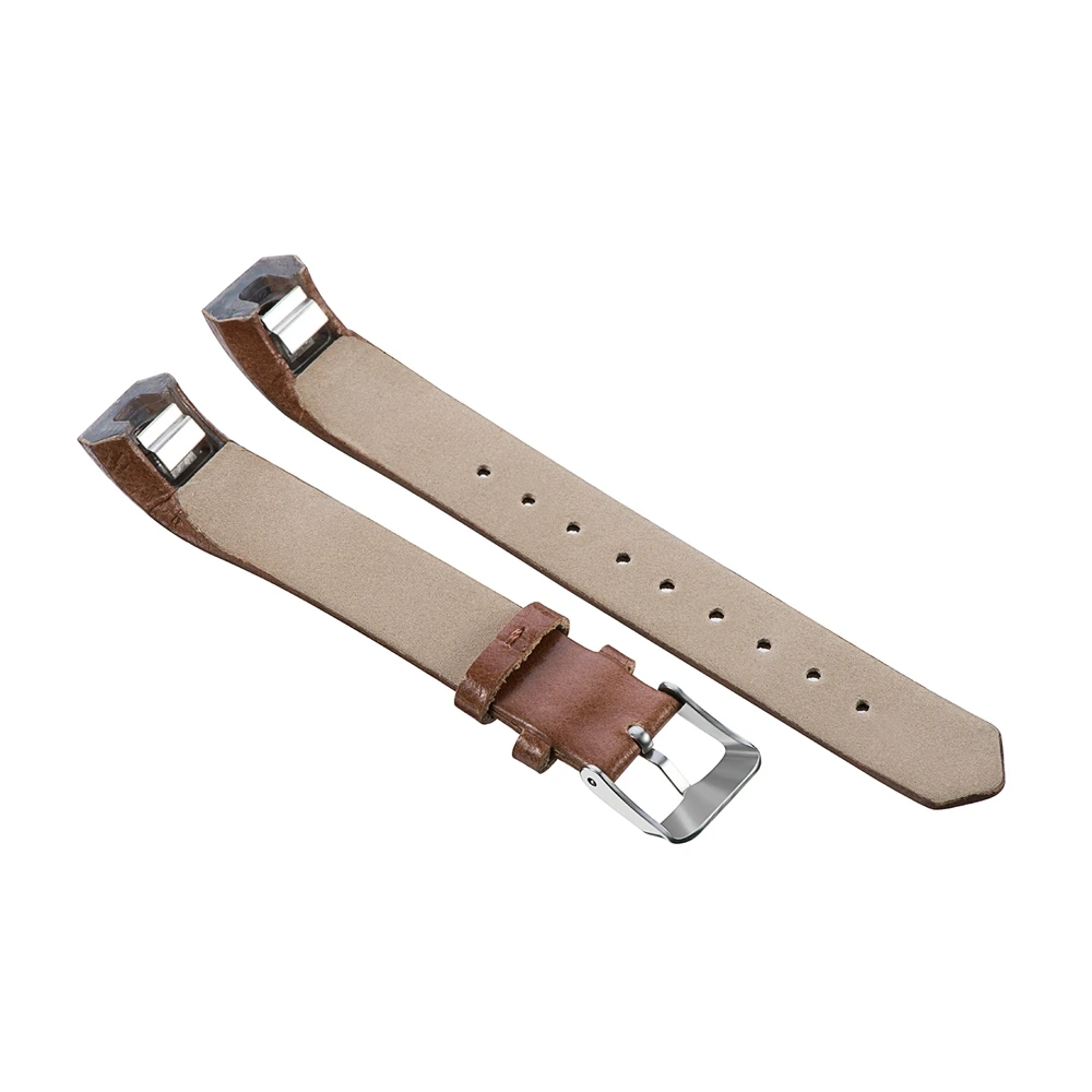 Ollivan Высокое качество мягкий кожаный ремешок замена ремешок для Fitbit Alta/Alta HR умный Браслет ремешок