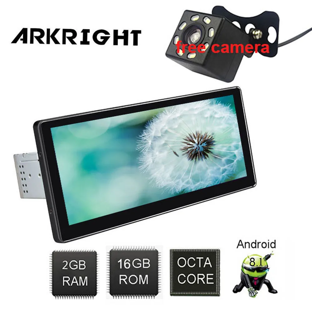 10 25 'ƇDin 2 + 16 GB Android 8 1 Авторадио универсальный автомобильный