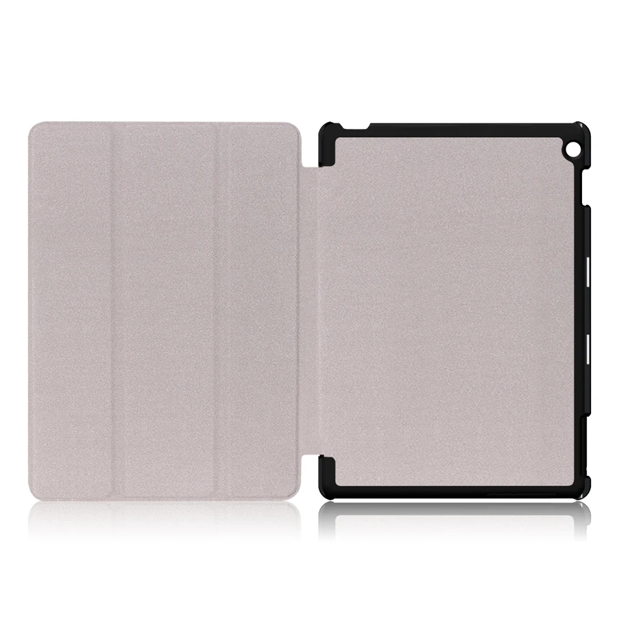 Чехол Funda для HUAWEI Mediapad M3 Lite 10,0 10,", чехол из полиуретановой кожи для планшета, ультратонкий умный защитный чехол-подставка+ пленка+ ручка