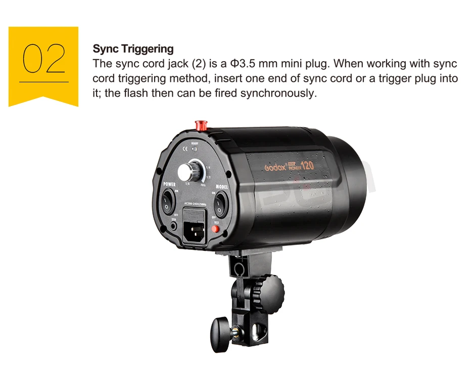 Новейший 120DI 360Ws GODOX 3*120Ws Pro фотостудия стробоскоп вспышка светильник 360W комплект