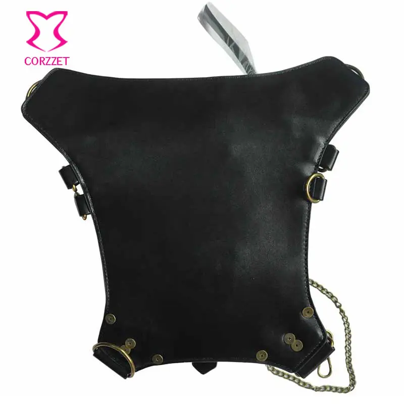 Женская/мужская сумка мессенджер с заклепками в стиле стимпанк|steampunk gothic|gothic