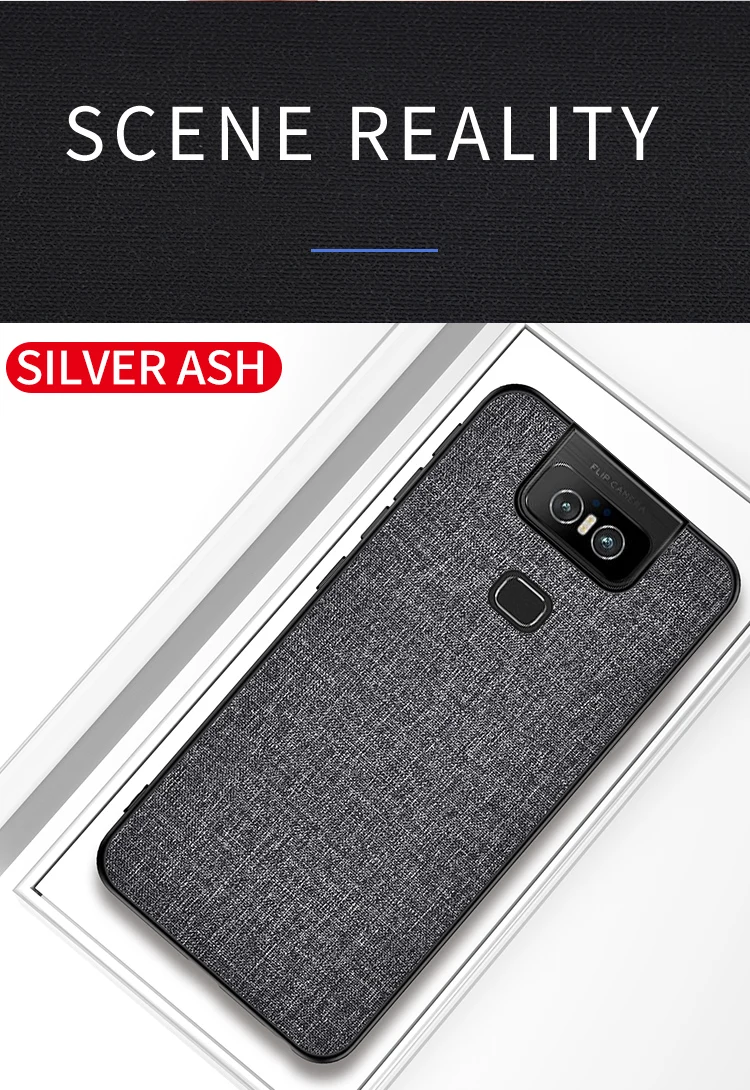 Роскошный тканевый чехол для Asus Zenfone 6 ZS630KL, кожаный мягкий чехол из ТПУ, Жесткий Чехол из поликарбоната Для Zenfone 6, противоударный чехол