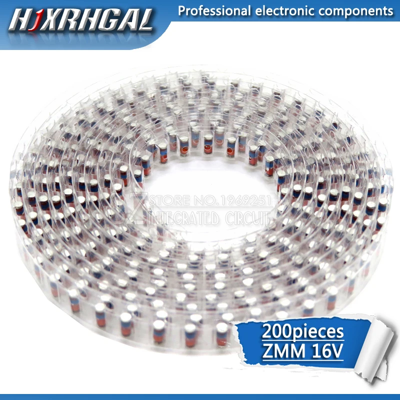 200 шт ЗММ 16 V LL34 туннельный диод с поверхностным монтажом посылка 1/2 W 0 5 w чипа