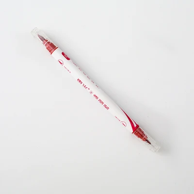 Red 1 шт. рисунок металлик маркерная ручка перламутровый цвет художественные Маркеры Ручка Студенческая пуля аксессуары для журналов рукоделие принадлежности кисти ручки - Цвет: Red