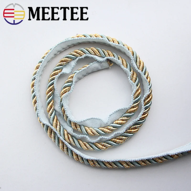 Meetee 6 метров мм высококачественный двухцветный ремень тесьма сделай сам