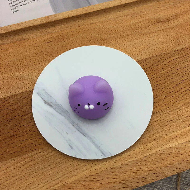 Сквиши Смешной Кальмар Шутка Антистресс Игрушка Картон Антистресс Медленный Разгружающий Милый Кот Для Игрушки Мочи Мягкое Животное Эмоциональные знаки.