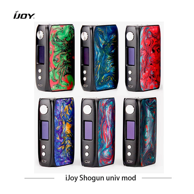 Электронная сигаретная коробка с двойным полимерным модулем iJoy Shogun Univ 180W с двумя батарейками Vape Mod VS squonk Mech Mod Voopoo Drag 2 Mod Box