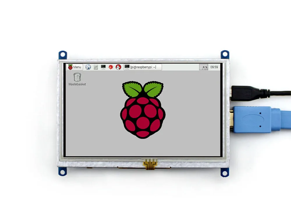 5 дюймовый сенсорный ЖК экран 800*480 модуль дисплея TFT LCD для Raspberry Pi BB Black Banana /