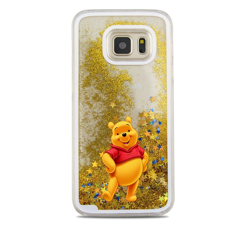 Блестящий жидкий зыбучий песок принт Минни супер прекрасный подарок для samsung Galaxy