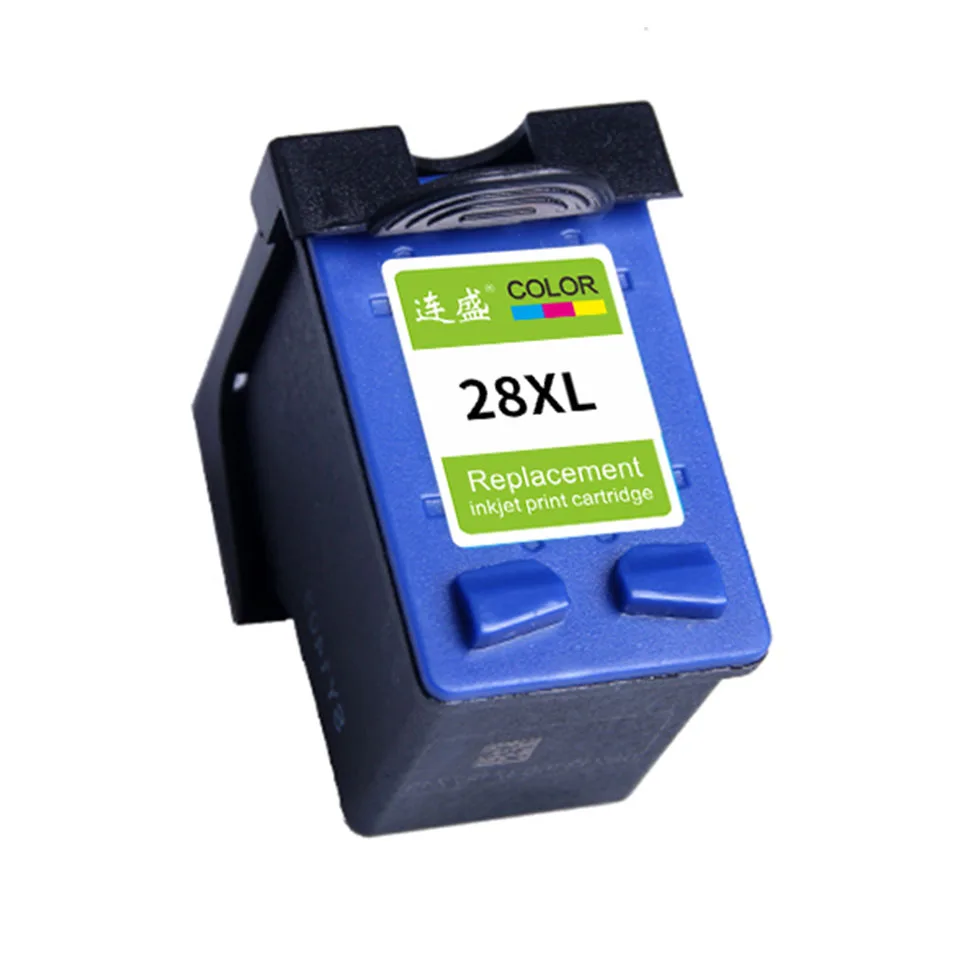 1Pcs 28XL Remanufactured Tri-color Ink Cartridge Replacement for hp 28 xl For Deskjet 3320 3323 4255 4256 4355 5608 5609 Printer |