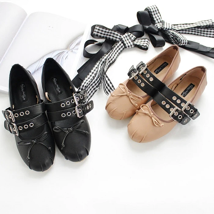 2017 Летом крест ремни Балетки Сладкий Боути круглый носок Моды Эспадрильи Обувь