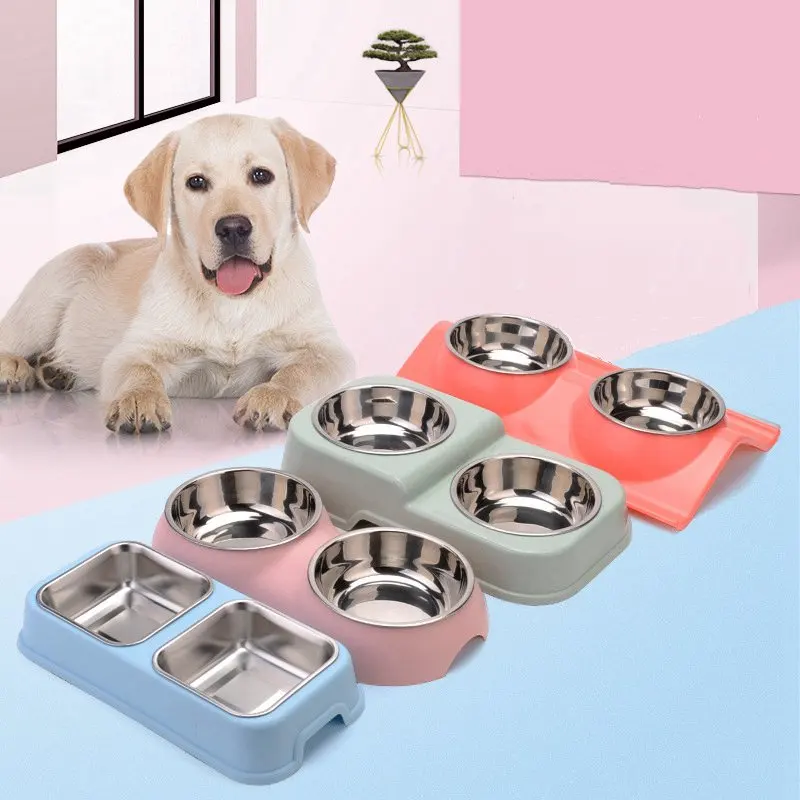 Пластиковый нескользящий фруктовый цвет квадратный корм для домашних животных