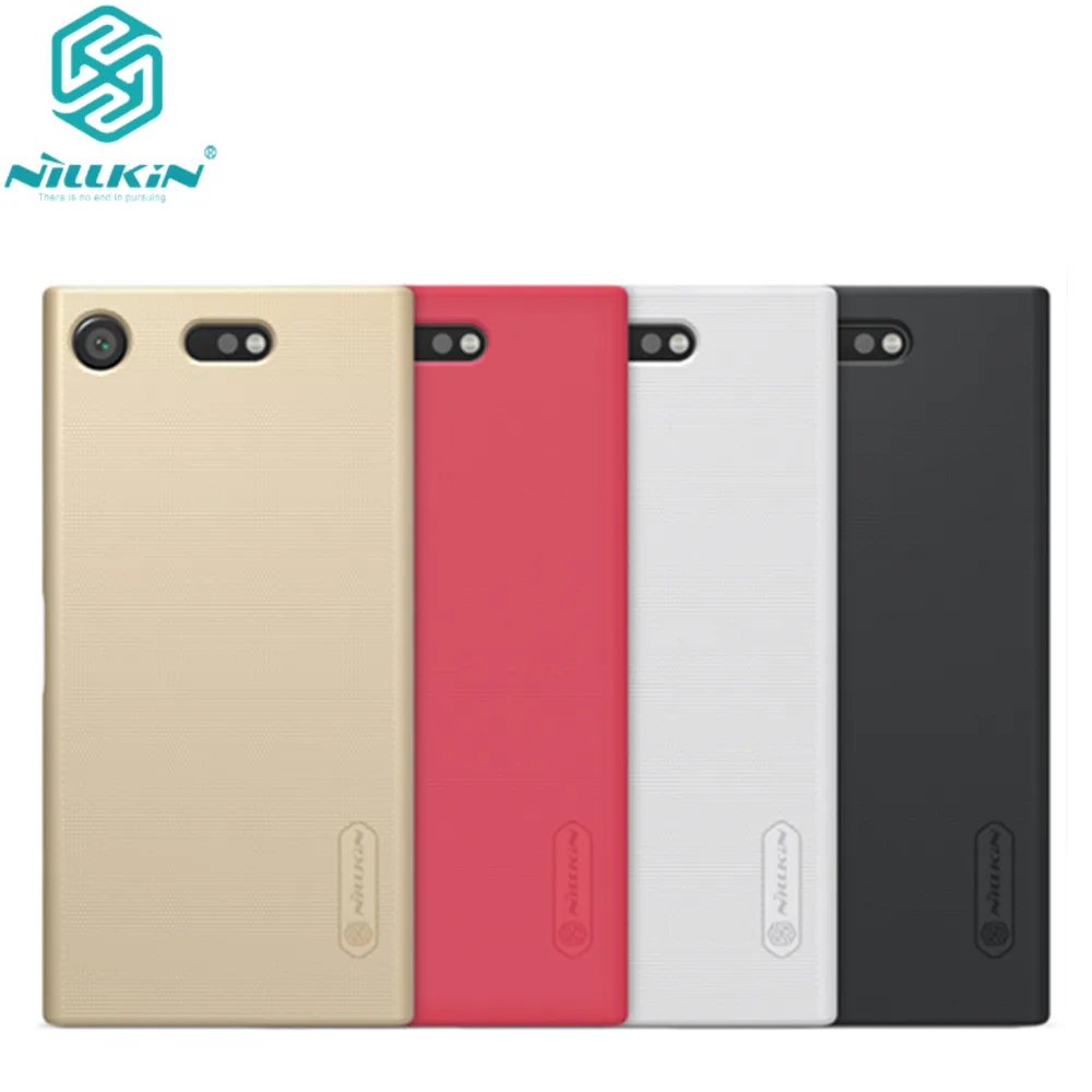 10 шт./лот оптовая продажа Nillkin супер матовый защитный чехол для Sony Xperia XZ1