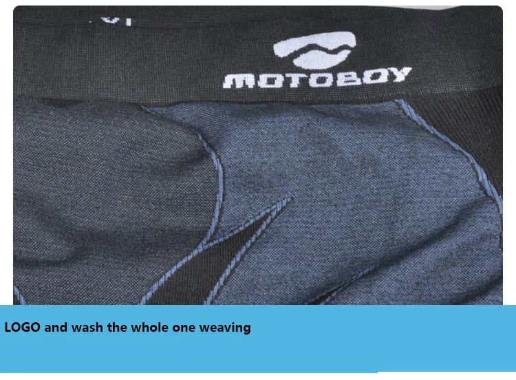 Motoboy Для мужчин белья для мотоциклистов мотоцикле, велосипеде, Лыжный Спорт зимнее теплое нижнее белье базовый слой обтягивающие длинные кальсоны: Топ и штаны, комплект