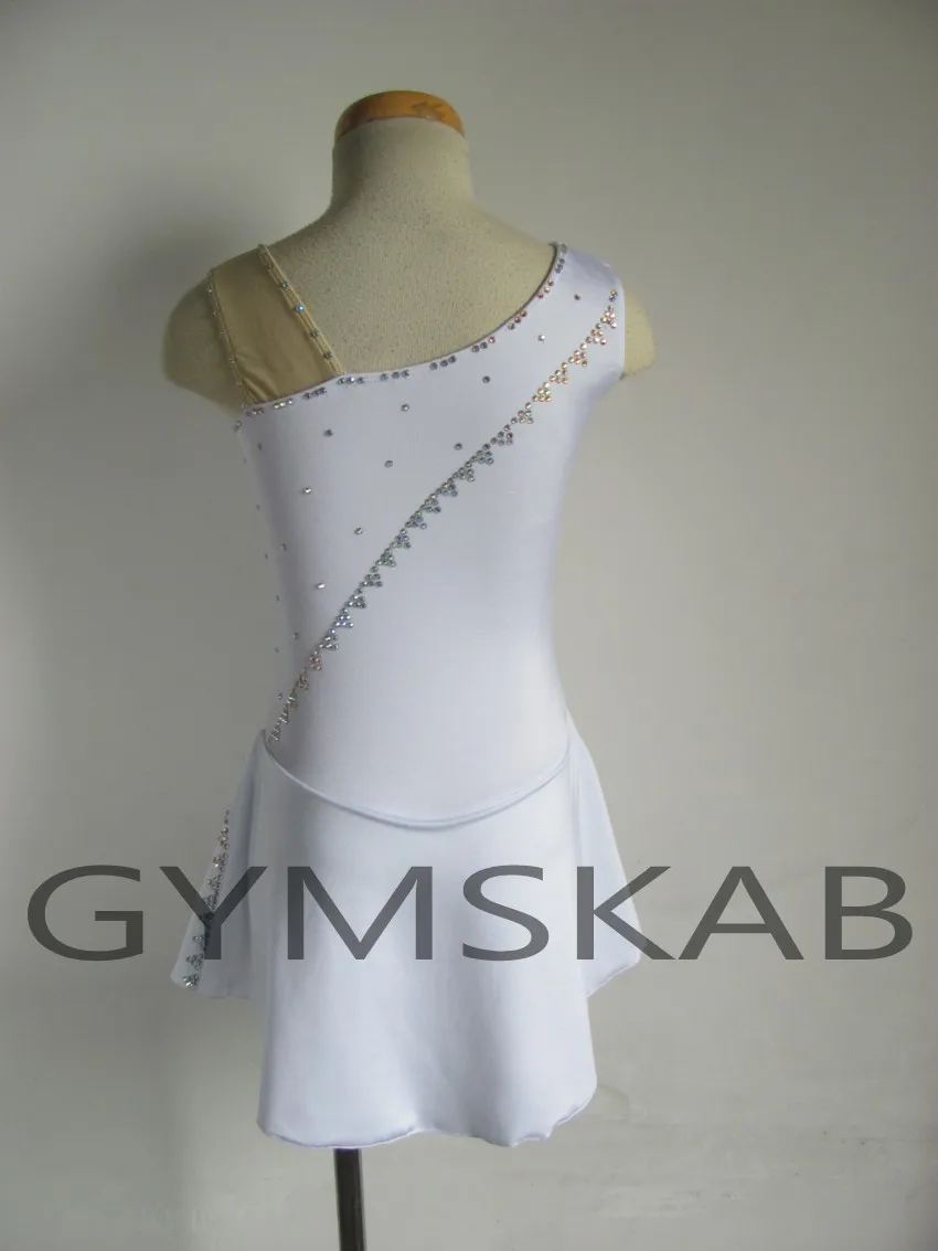 Платье для катания на коньках 2018 платье гимнастики без рукавов заказ женщин и