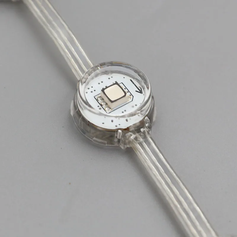 1 2 м * 400 светодиодов/набор 20 мм UCS1903 RGB LED Пиксельная сетка дисплей полный цвет
