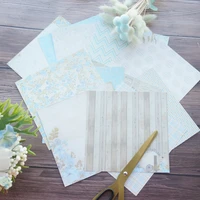24 sheets diy 12 style 15 215 2cm lake wood house theme craft paper scrapbooking creative paper diy gift use