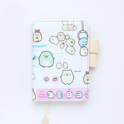 B6 White A5 B6 милый блокнот Molang Еженедельный Ежемесячный Планировщик Календарь Kawaii канцелярские товары, книга для записей, школьные офисные принадлежности, Подарочный дневник, книга - Цвет: B6 White
