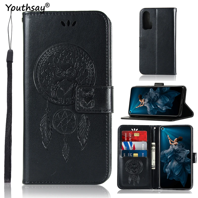 

For Cover Huawei Honor 20 Pro Case Business Leather Wallet Flip Case For Huawei Honor 20 Pro Cover For Honor 20 Pro Phone Case